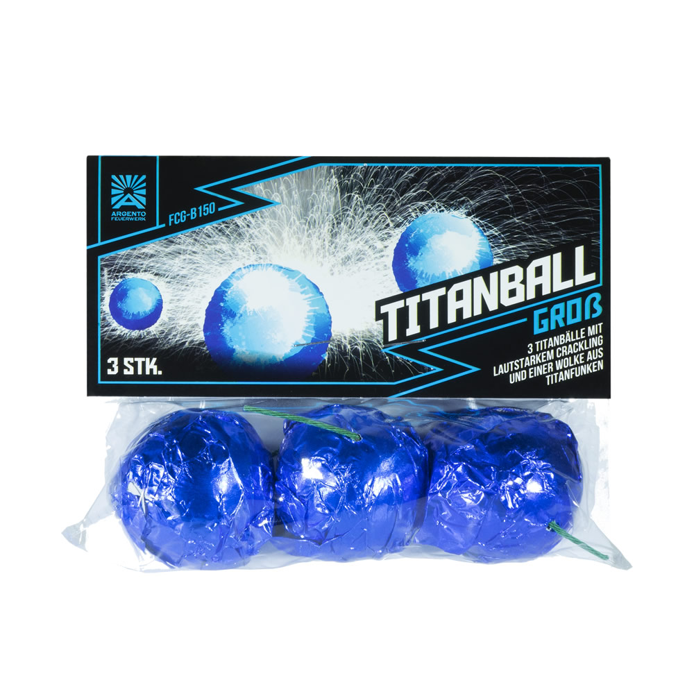Argento Titanball groß
