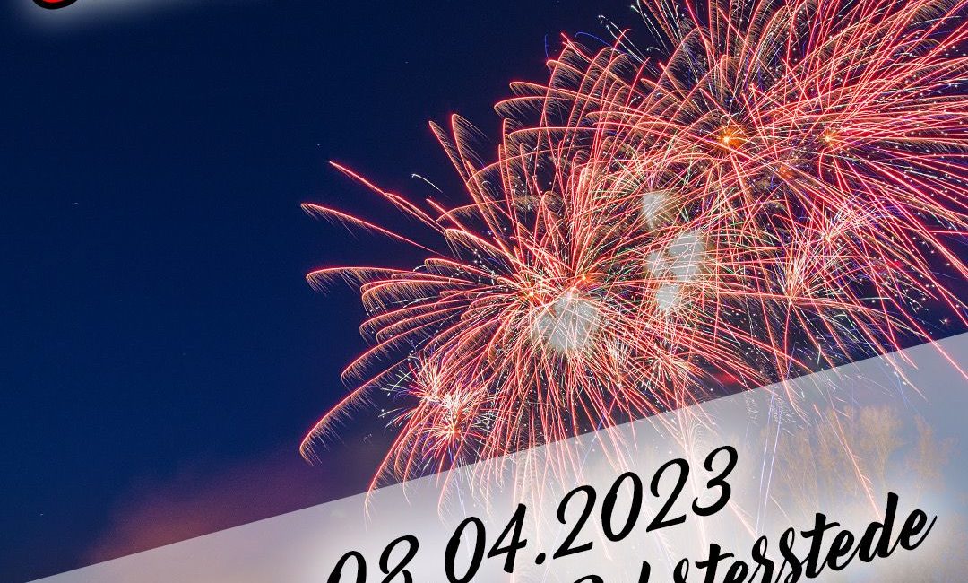 Osterfeuer in Westerstede am 08.04.2023