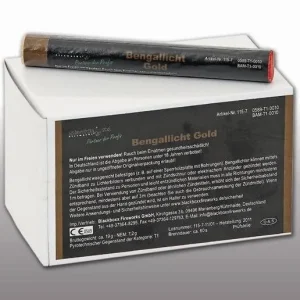 Blackboxx Lanzenlichter Gold (25er Pack)